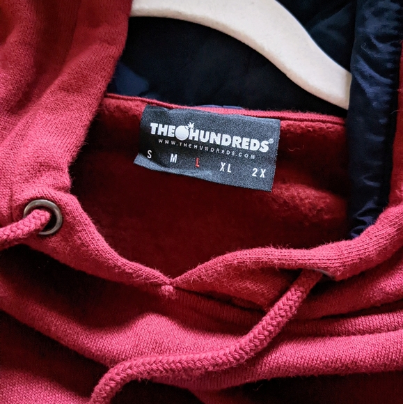 Men's The Hundreds Hoodie Size L - Picture 4 of 6